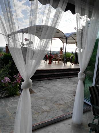 veranda vista mare