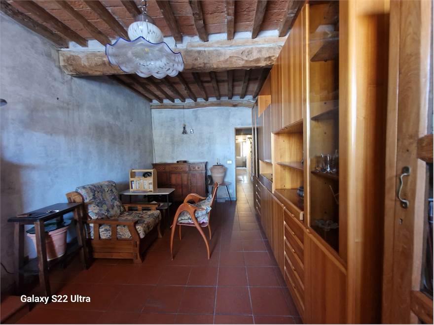 soggiorno con camino