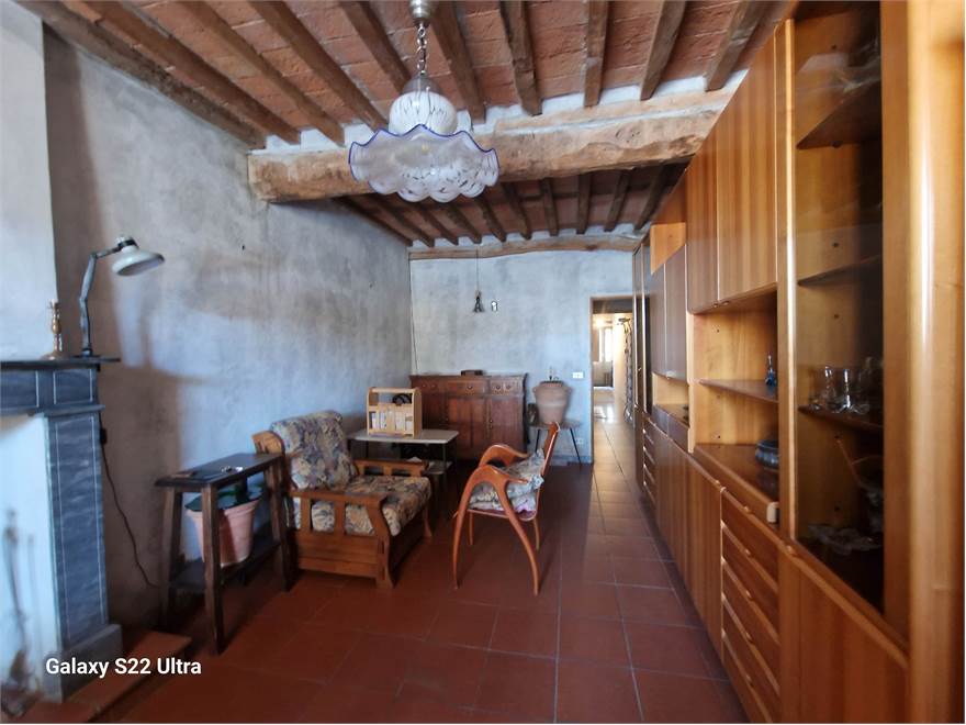 soggiorno con camino